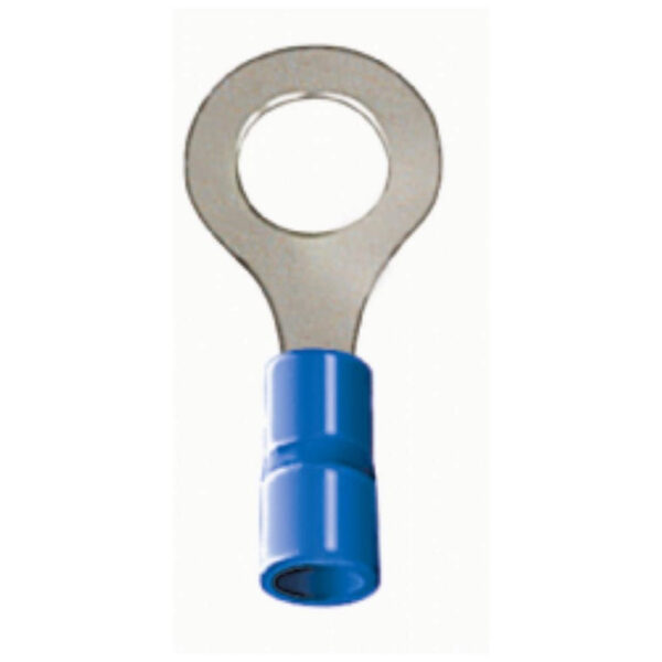 TERM ISOLADO (F) 16,00MM OLHAL M6 AZUL 146