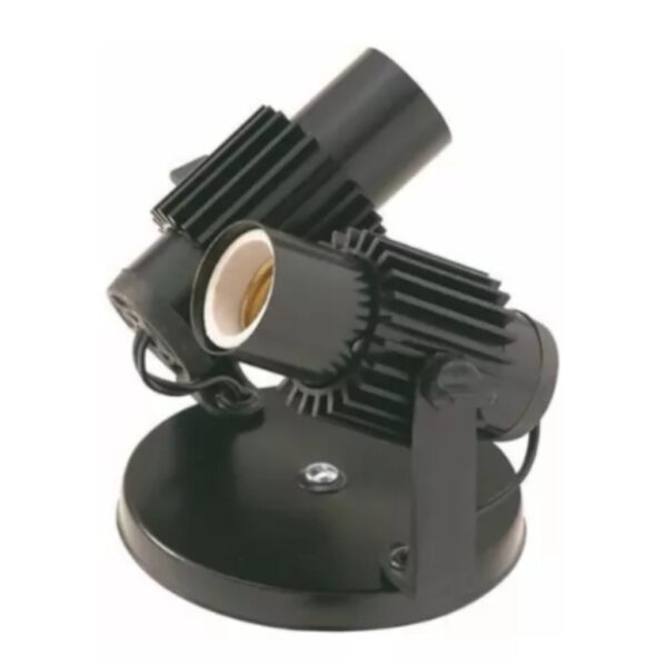 SPOT TUBINHO 2 LAMP E27 PRETO JR