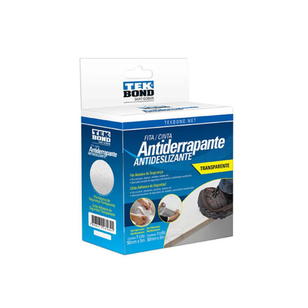 FITA ANTI DERRAPANTE 50MM 5MT INCOLOR TEKBOND 21171050501