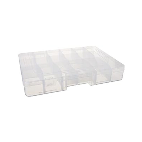 CX ORGANIZADORA TRANSPARENTE 33X24X4,9 121