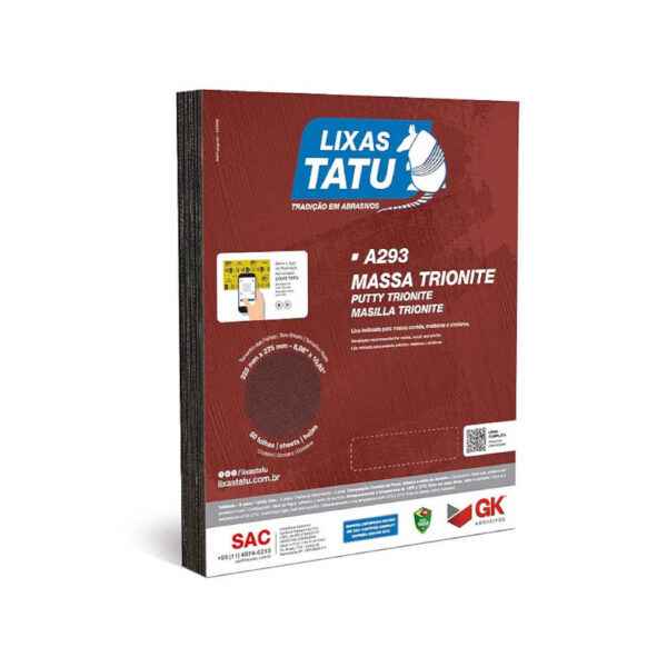 LIXA MASSA CORRIDA 100