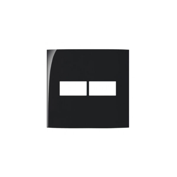 CLEAN EBONY PLACA 4X4 2 POSTOS S/ SUPORTE 14453