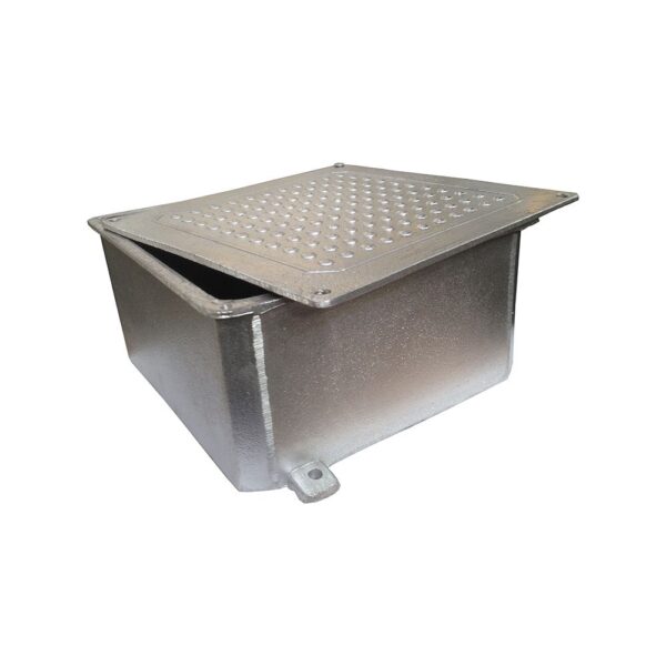 CAIXA PASSAGEM ALUMINIO 20X20X10