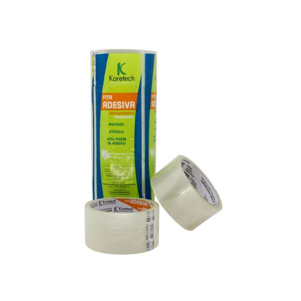 FITA ADESIVA EMBALAG TRANSP (LARGA) 48MMX45M