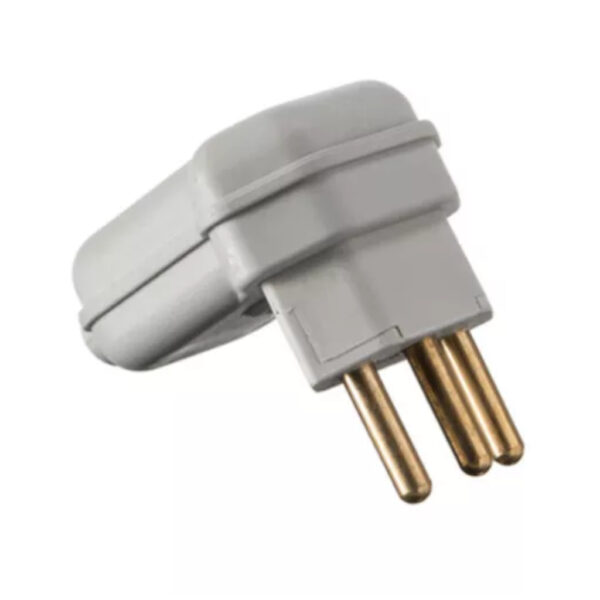 PINO MACHO GIGANTE 90G P/C 2P+T 10A CINZA MG PLD103