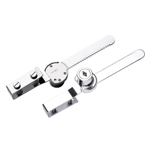 FECHO PARA VITRINE 16CM CROMADO SOPRANO