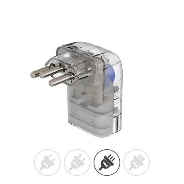 DPS POCKET FIT 3P 10A TRANSPARENTE CLAMPER 015407