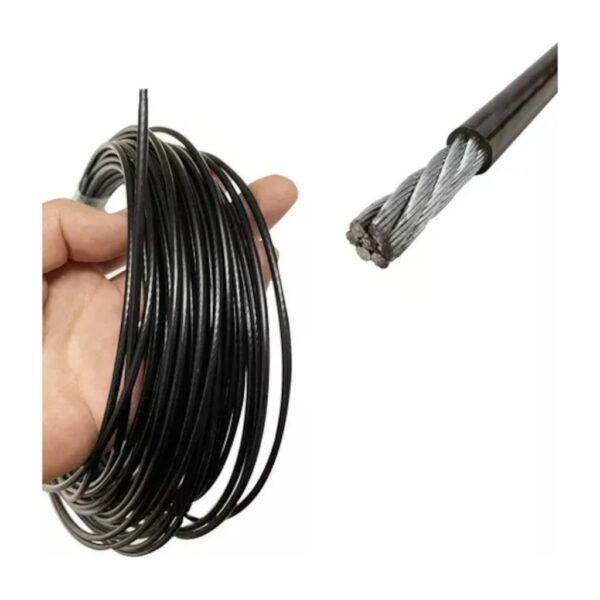 CABO DE ACO COM CAPA 3,20MM 1/8 ACADEMIA