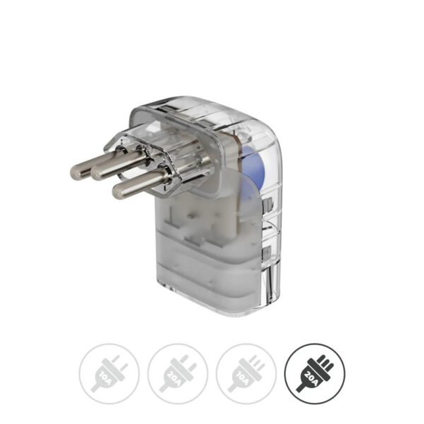 DISPOSITIVO PROTETOR DE SURTO DPS POCKET FIT 3P 20A TRANSPARENTE CLAMPER 015418