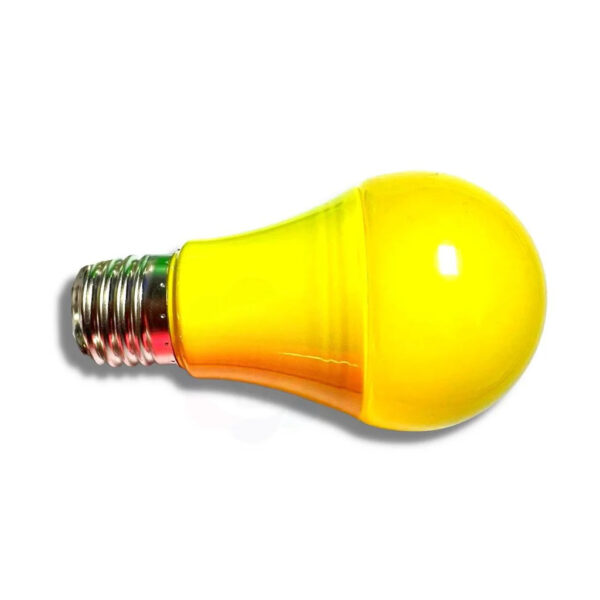 LAMPADA LED BULBO 7W BIVOLT AMARELA CTB