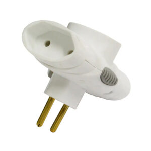 PINO 3 SAIDAS 2P 10A BRANCO DANEVA 1511
