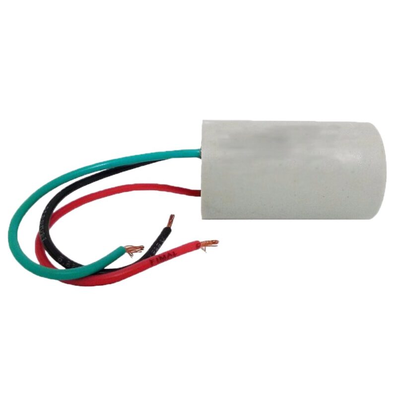 CAPACITOR 3 FIOS 1,5UF + 2,5UF 250V