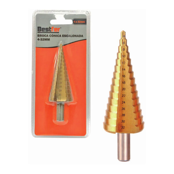 BROCA ESCALONADA ACO RAPIDO 4~32MM BFH1852
