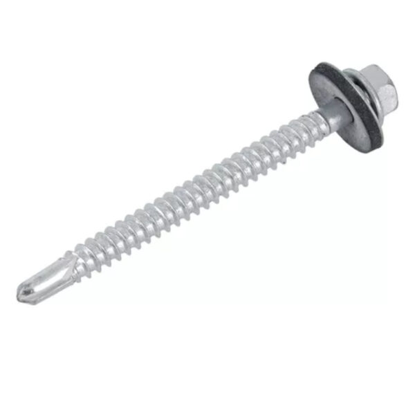 PARAFUSO TELHA 110MM COMPLETO AUTO BROCANTE SANDUICHE C/1