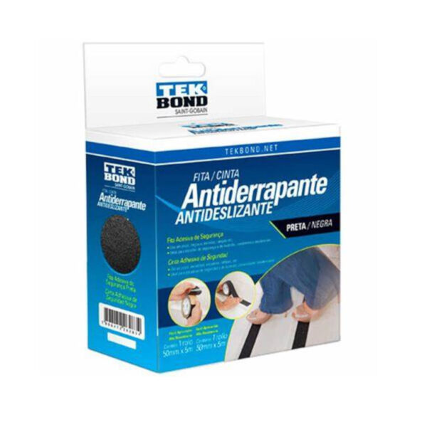 FITA ANTI DERRAPANTE 50MM 5MT PRETA TEKBOND 21161050501