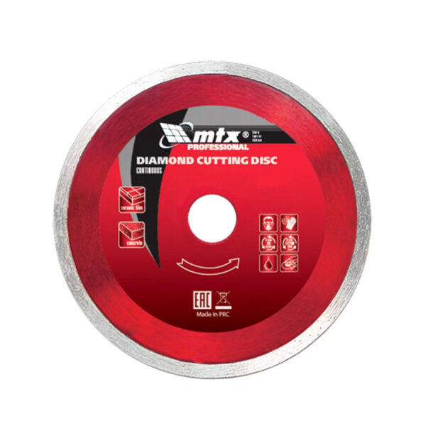 DISCO CORTE DIAMANTADO CONTINUO 115X22,2MM MTX 731849