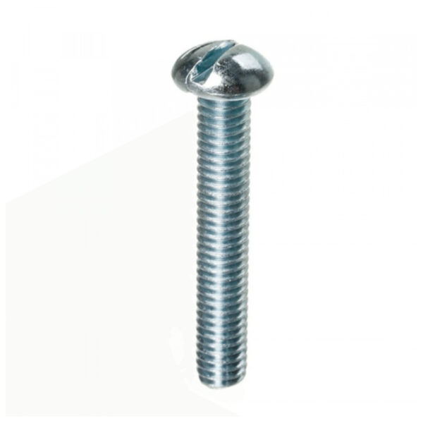 PARAF FENDA REDONDA ROSCA MAQUINA 6,35X38,1 1/4X1.1/2 078
