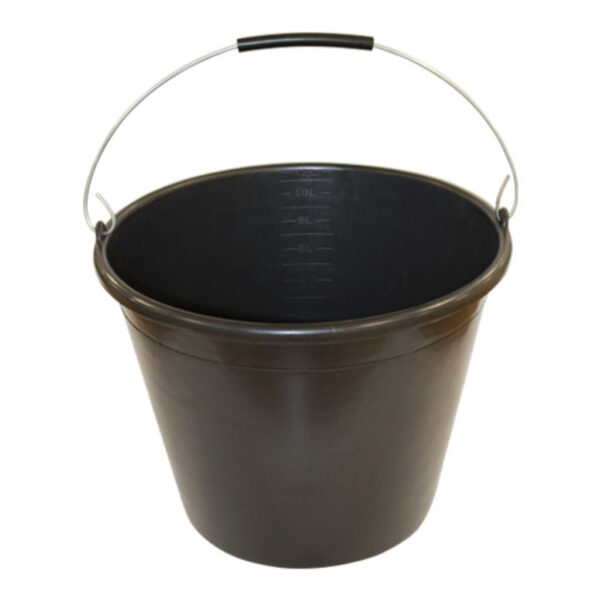 BALDE PLASTICO CONCRETO 12L BESTFER BFH2386