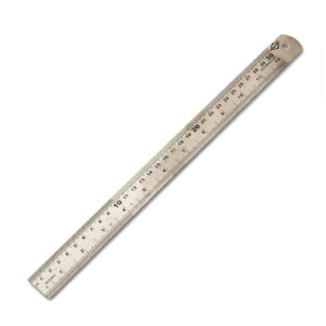 REGUA ACO INOX ESCALA BRASFORT 600MM 8663