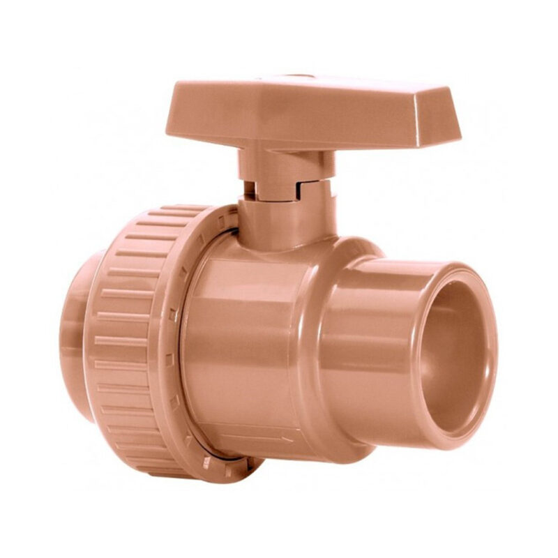 REGISTRO ESFERA PVC C/ UNIAO LL 25MM 3/4 AMANCO