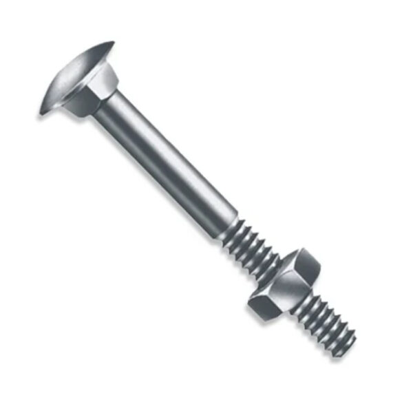 PARAFUSO FRANCES 9,52X165,1 3/8X6.1/2 (REX) C/ PORCA 112