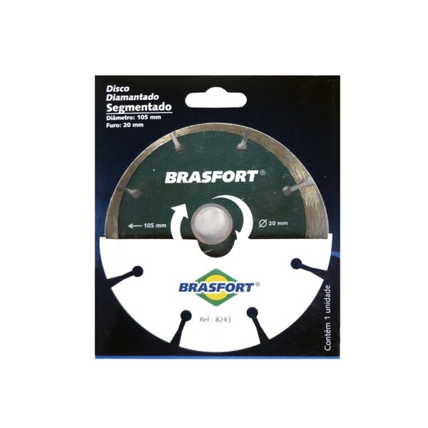 #DISCO BRASFORT CORTE DIAMANT SEGMENTADO 8243
