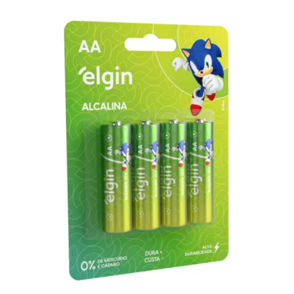 PILHA AA ALCALINA C/4 ELGIN 82153