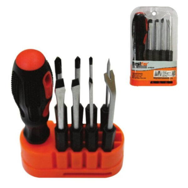 CHAVE JOGO MULTI CHAVES C/ 9PC BESTFER BFH0028