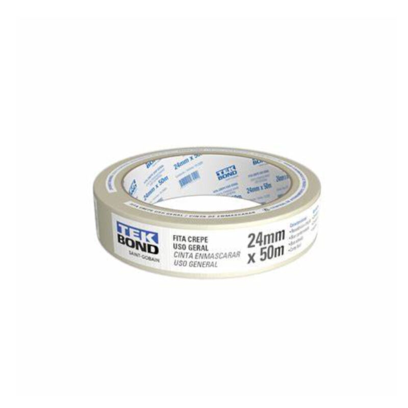 FITA CREPE 24MM X 50M TEKBOND 21111024500