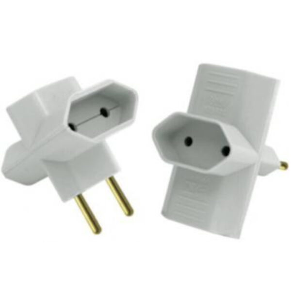 PINO 3 SAIDAS 2P 10A CINZA ILUMINARIA 1213