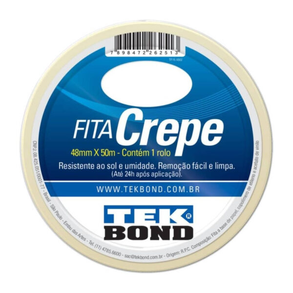 FITA CREPE 48MM X 50M TEKBOND 78072708178