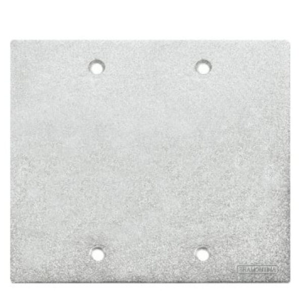 PLACA PISO TRAMONTINA CROMADA 4X4 CEGA 56121082