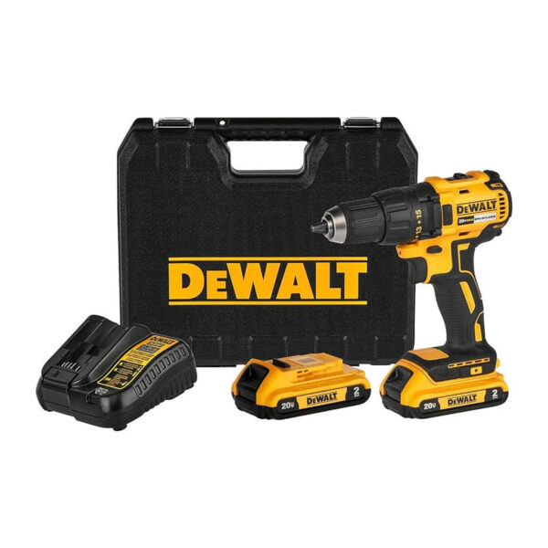 PARAFUSADEIRA DEWALT IMPACTO 20V 1/2 LITIO 2 BAT BIVOLT DCD7781