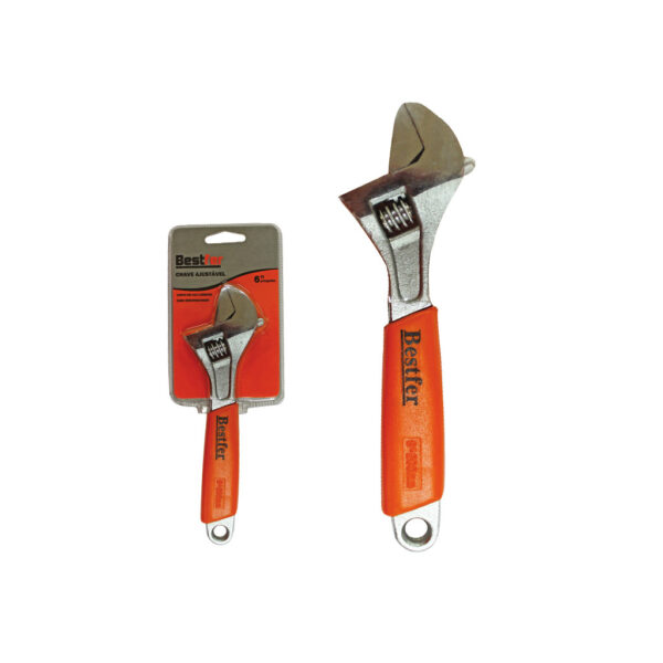 CH AJUSTAVEL 150MM 6 CABO EMBORRACHADO BESTFER BFH0407