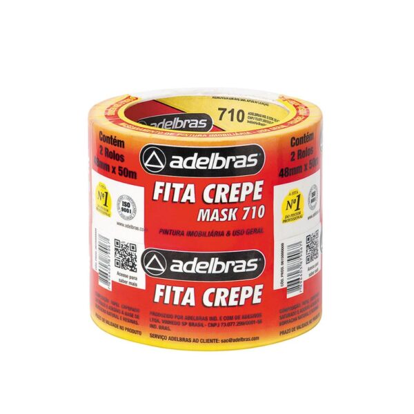 #FITA CREPE 48MM X 50M MASK ADELBRAS 710