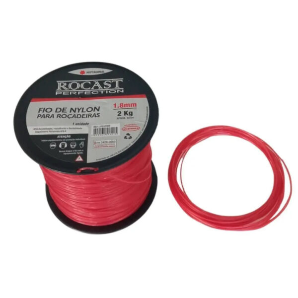 FIO NYLON APARADOR GRAMA 1,8MM ROCAST (METRO)