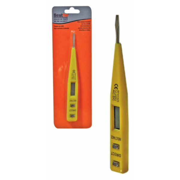 #CHAVE TESTE DIGITAL AC/DC 12~220V BESTFER BFH1325