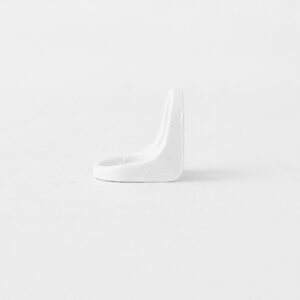 CANTONEIRA MOVEIS METAL 1 FURO 13X13MM BRANCA