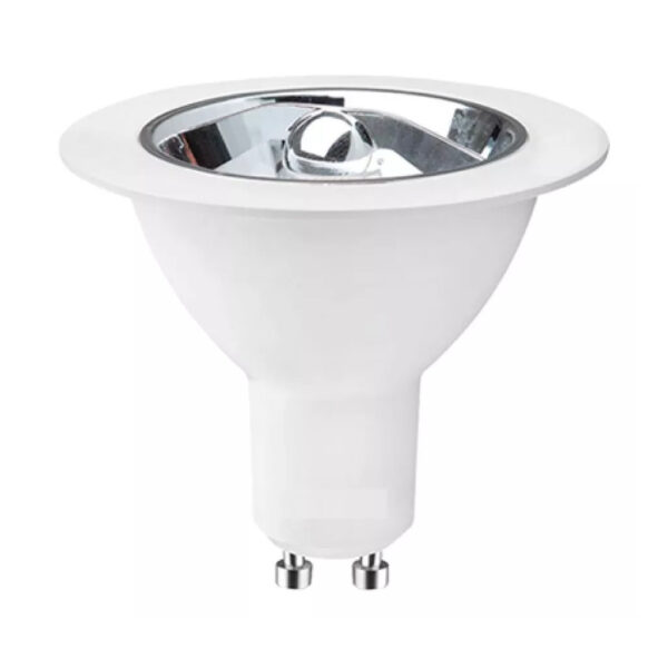 #LAMP LED AR70 7W 3000K 24G GU10 BIVOLT ILUMINATTI