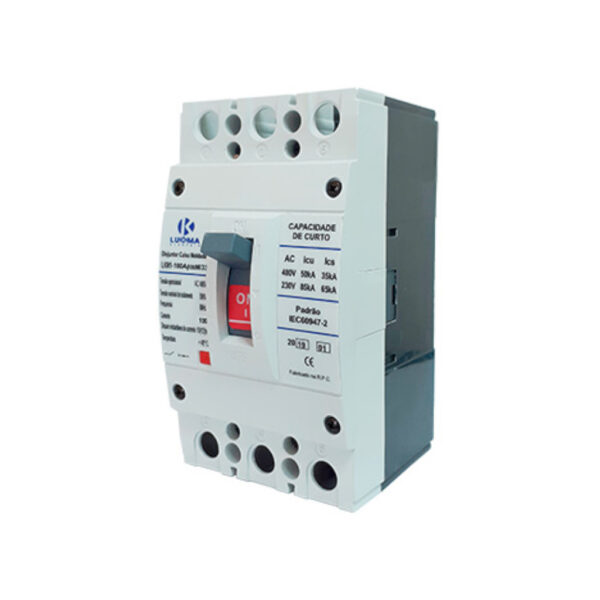 DISJUNTOR CAIXA MOLDADA LUKMA LKM 3X160A 33016