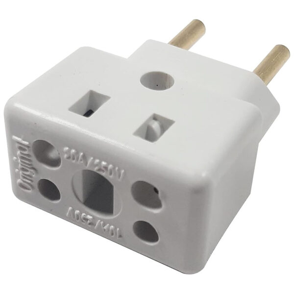PINO ADAPTADOR 2P+T BOB 20A AGC