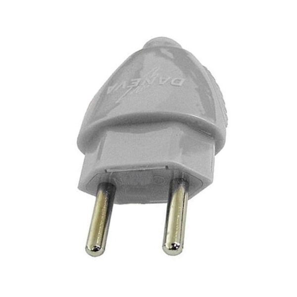 PINO MACHO RETO 2P 10A CINZA DANEVA 1589