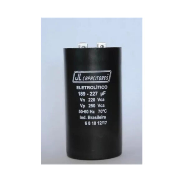 CAPACITOR JL COR PRETO 189 A 227UF