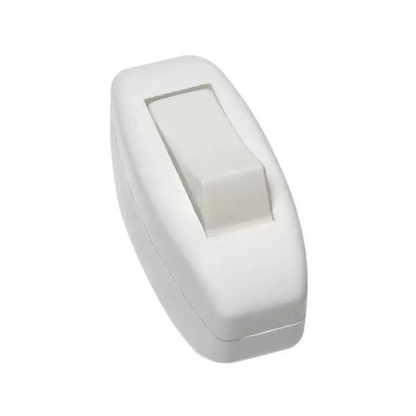 INTERRUPTOR MEIO FIO SIMPLES BRANCO PERLEX 168
