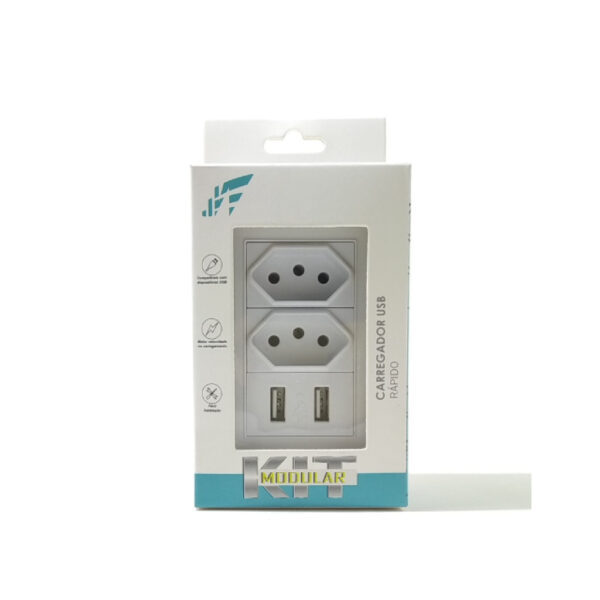 TOM SMART 2 USB + 2 2PT 10A USB DUO ZK333284