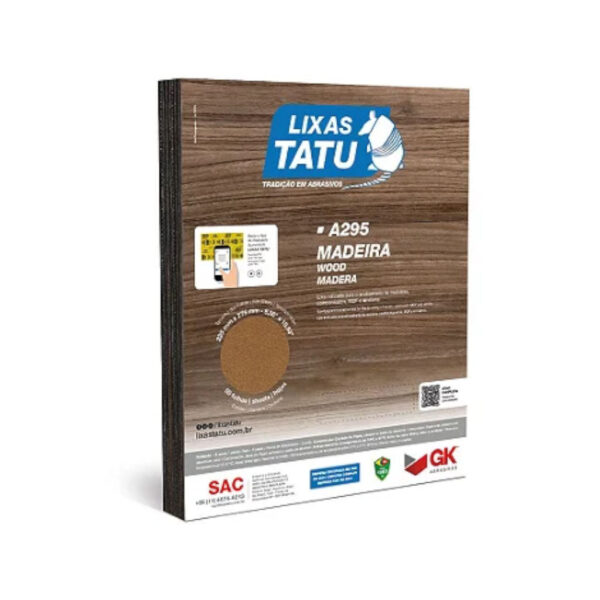 LIXA MADEIRA TATU 100
