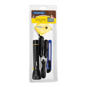 JOGO FERRAMENTAS TRAMONTINA 6PC COM LANTERNA 43408143