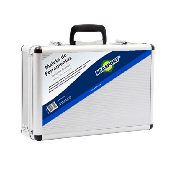CAIXA FERRAMENTAS ALUMINIO BRASFORT 39X24X90 8311