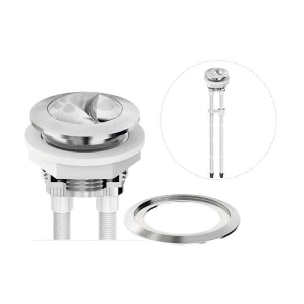 ACIONADOR MECANISMO CAIXA ACOPLADA SUPERIOR DUAL FLUSCONEXAO HIDRAULICA VARETA 95460