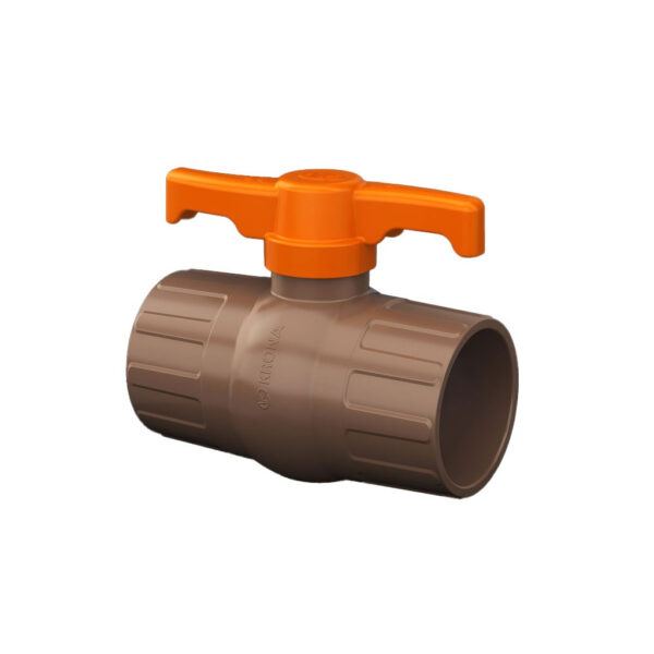 REGISTRO ESFERA PVC C/ UNIAO LL 50MM 1.1/2 VIQUA